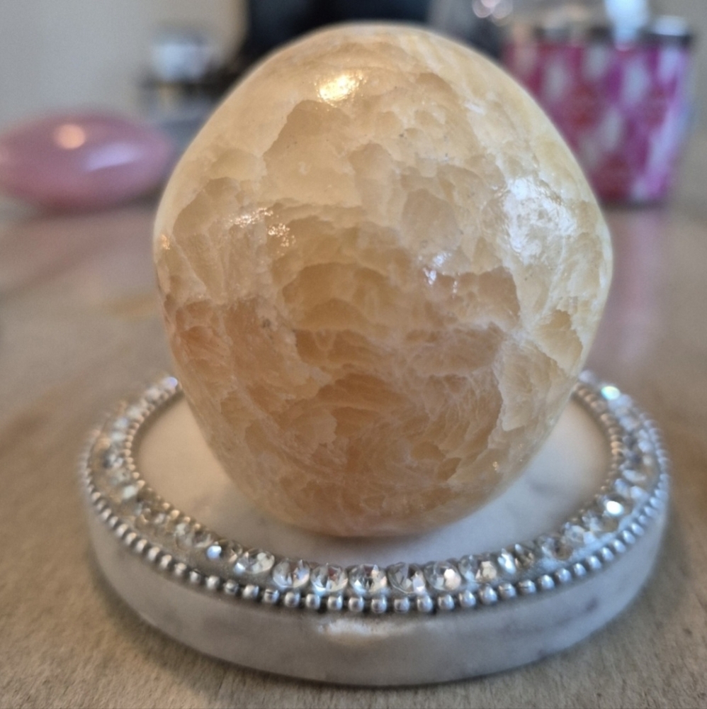 Natural Jasper Carved Crystal Skull #2 New - Picture 9 of 9